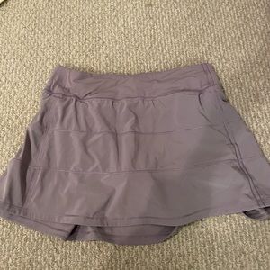 light purple lululemon tennis skirt